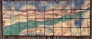 Dream Stream Ceramic Wall Art Tile