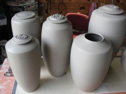 burnished pots