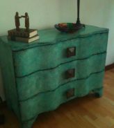 Turquoise chest